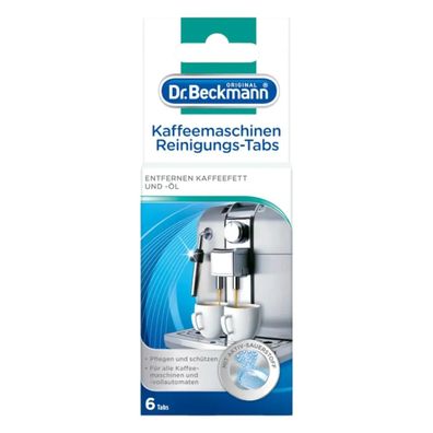 DR. Beckmann Kaffeemaschinen Reinigungs-Tabs 6er