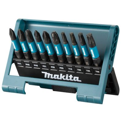 Makita® Zubehör Bit-Set Impact Black PH/PZ/T - E-12011 - 10 - teiliges Set