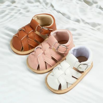 Baby Sandalen Leder Erste Schuhe zum Ausgehen Größe 6; 12; 18 Monate