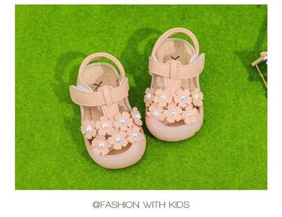 Baby Mädchen Prinzessin weiche Sohle Anti-Rutsch-Kinder Sommersandalen Größe 19