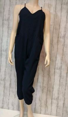 Jumpsuit Dunkelblau CUPSHE Mit Taschen Größe XS 36