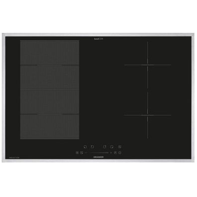 Oranier Induktionskochfeld 80 cm FlexX-Induktion KXI480 autark Rahmen Edelstahl