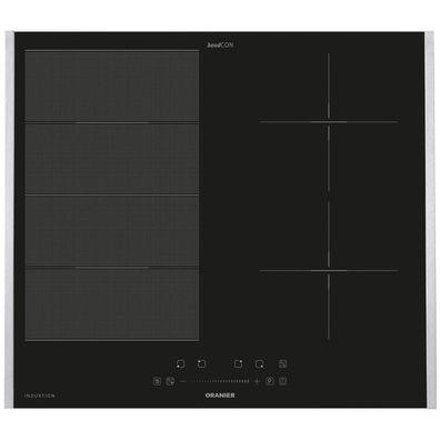 Oranier Induktionskochfeld 60 cm FlexX-Induktion KXI460 autark Edelstahl Leisten