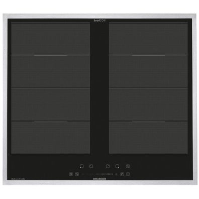 Oranier Induktionskochfeld 60cm FLI560 Flächen-Induktion Slider Edelstahl-Rahmen