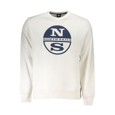 BLACK FRIDAY WEEK DEAL North Sails Logo Sweatshirt für Herren weiss 902473000