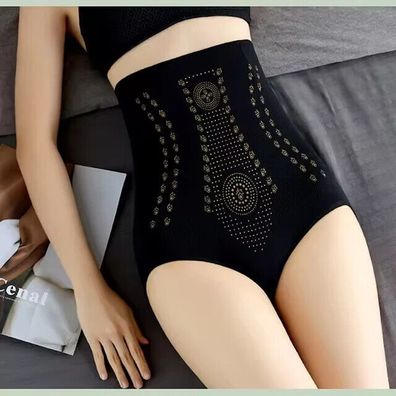 Body Shaper Ionen Technologie Abnehmen Bauch Kontrolle Schwarz Gr. XL (46)