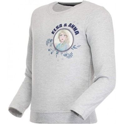 Disney Frozen Mädchen Kinderpullover Hellgrau Größe 98-116