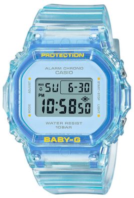 Baby-G Damenuhr Casio Digital Armbanduhr blue BGD-565SJ-2ER