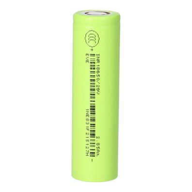 EVE INR18650-29V 2850mAh 3,6V Li. Ion Entladestrom 8.4A