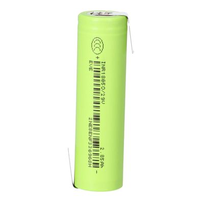 EVE INR18650-29V 2850mAh 3,6V Li. Ion Entladestrom 8.4A Z-Lötfahne