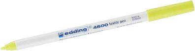 edding 4600 Textilstift neongelb