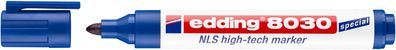 edding 8030 NLS High Tech Marker blau
