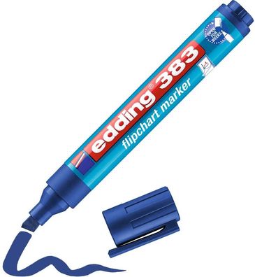 edding 383 Flipchartmarker blau