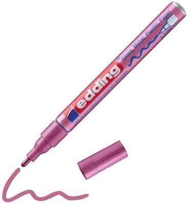 edding 751 Glanzlackmarker pink metallic