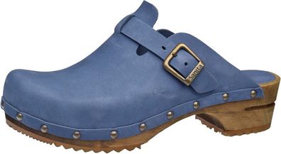 Sanita Damen Clogs Wood-Kristel Open 455205W