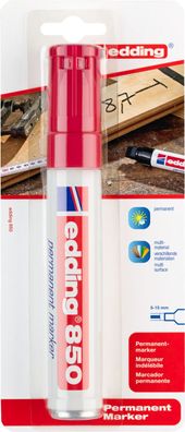 edding 850 Permanentmarker rot (1er Blister)