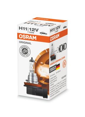 OSRAM Original LINE H11 PGJ19-2 12 V/55 W (1er Faltschachtel)