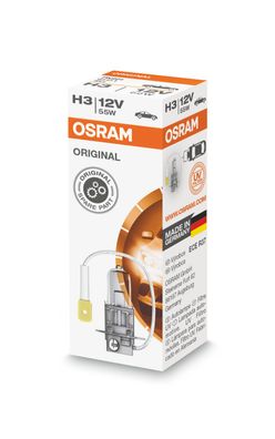 OSRAM Original LINE H3 PK22s 12 V/55 W (1er Faltschachtel)