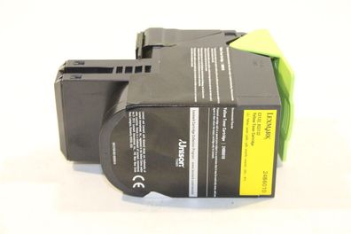 Lexmark 24B6010 Toner Yellow -Bulk