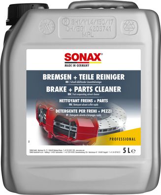 SONAX Professional Bremsen + TeileReiniger 5 L