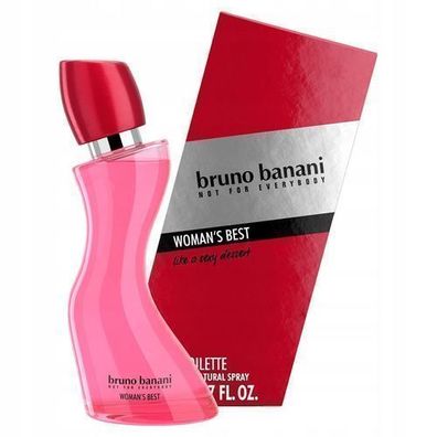 Bruno Banani Damen Beste Eau de Toilette, 20ml - Sinnlicher Duft für moderne Frauen