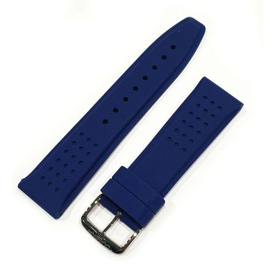 Dugena Silikon Blau Divers Friend Ersatzband Stegbreite 22mm