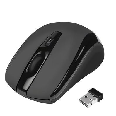 LogiLink Maus optisch Funk 2.4 GHz Mini schwarz (1er Blister)