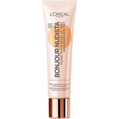 L'Oréal Professionnel Foundation Bonjour Nudista Bb Creme Fluid Medium Dark 30ml