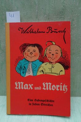 Wilhelm Busch Max und Moritz Südwest Verlag 1960 TB SC