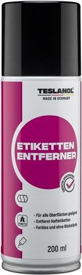 Teslanol Etikettenentfernerspray 200 ml