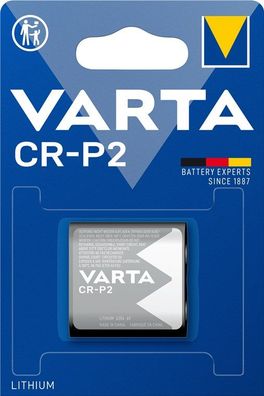 Varta Professinal Litihium Foto Lithium Batterie CRP2 6 V (1er Blister)