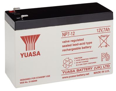 Yuasa Bleiakku 12 V 7,0 Ah