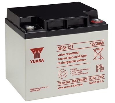 Yuasa Bleiakku 12 V 38 Ah