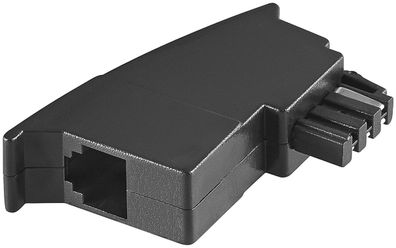 goobay TAE Adapter Stecker F auf RJ11 6P4C Kupplung (Bulk)