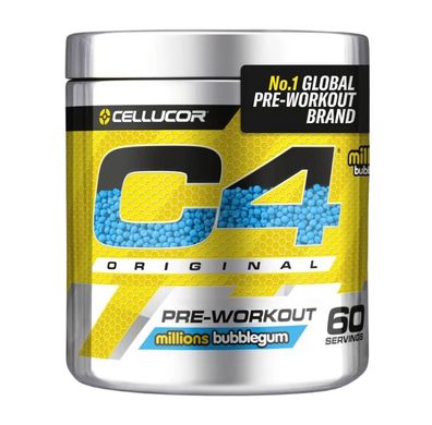 C4 Original Pre-Workout, Millions Bubblegum - 396g