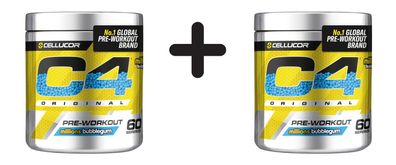 2 x C4 Original Pre-Workout, Millions Bubblegum - 396g