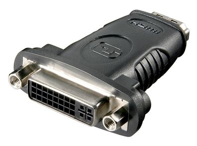 goobay HDMI/DVI D Adapter 19 polig HDMI Buchse auf DVI 24 + 5 Buchse