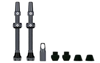 Muc Off Fahrradventile Tubeless Valve Kit V2 grau 60mm