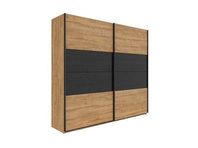 Kleiderschrank 240 Maio x 240,5 x 225,5 cm | Schwarz