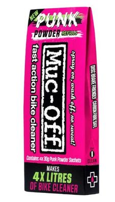 Muc Off Bike Cleaner Punk Powder 4er Pack