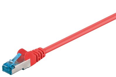 goobay Patchkabel Cat 6a S/FTP PIMF rot 0,25 m