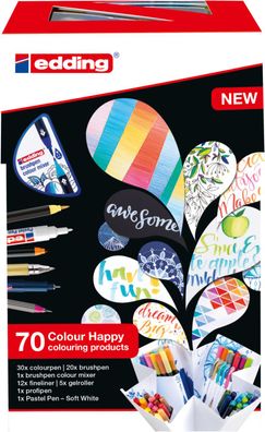 edding Colour Happy Big Box sortiert (70er Box)