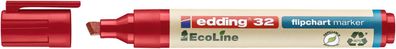 edding 32 EcoLine Flipchartmarker rot