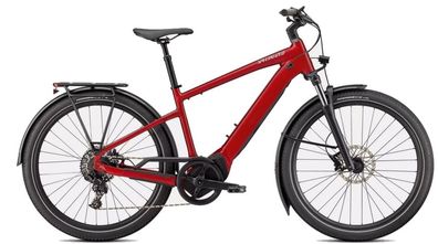 Specialized Turbo Vado 4.0 Urban Bike Red Tint / Silver Reflective