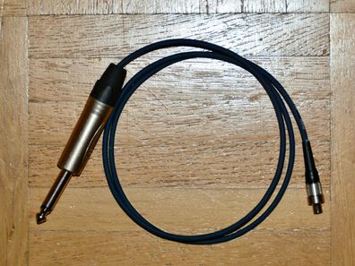 Gitarrenkabel/ Instrumentenkabel für Sennheiser SK 1063-U, BF 1053/1083-U (Lemo)