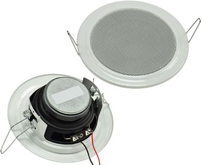 ChiliTec Einbaulautsprecher CTE-14w, weiß Ø 135mm, 60 Watt, 8 Ohm