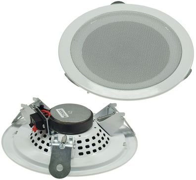 ChiliTec Einbaulautsprecher CTE-18w, weiß Ø 179mm, 80 Watt, 8 Ohm