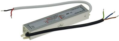 ChiliTec elektronischer LED-Trafo IP67, 1-20 Watt Ein 170-250V, Aus 12V=, wasserdicht