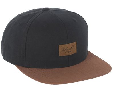 REELL Snapback Cap suede black