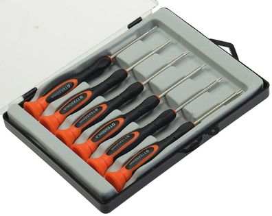 ChiliTec Feinmechaniker-Schraubendrehersatz 6x Torx-Schraubendreher